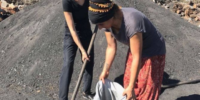 Aydınlı Ak Kadınlar Kömür Ocağını Ziyaret Etti