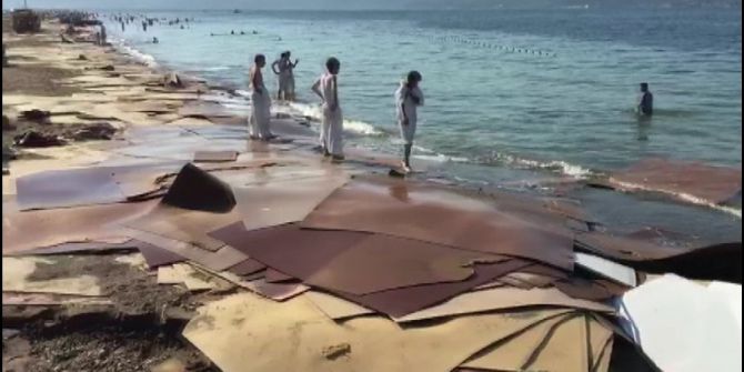 Kıyıya Vuran Suntaların Temizliğine Büyükşehir El Attı