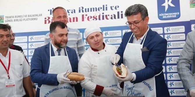 Küçükçekmece’deki "Trakya, Rumeli Ve Balkan Festivali" Renkli Görüntülere Sahne Oldu