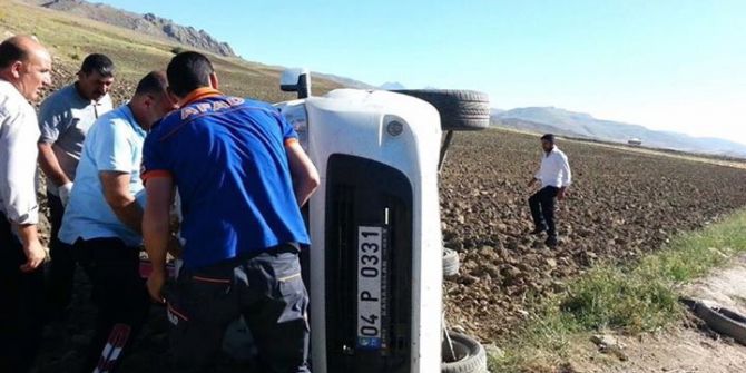 Van’da Trafik Kazası; 7 Yaralı