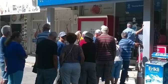 Ege Et Önünde Uzun Kuyruklar Oluştu