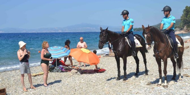 Milli Parkta Serinleyenlerin Can Ve Mal Güvenliği Atlı Jandarma Timlerine Emanet