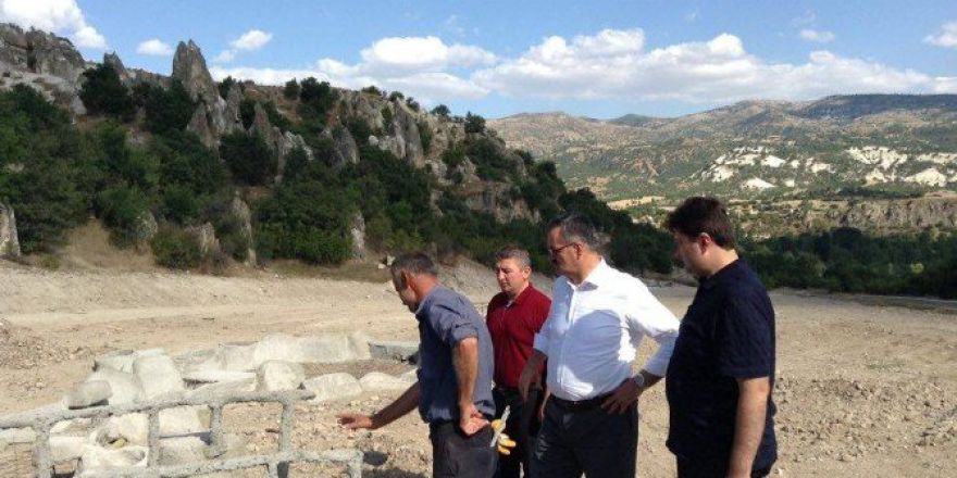 Başkan Güney, Abacı Peribacaları’nda İncelemelerde Bulundu