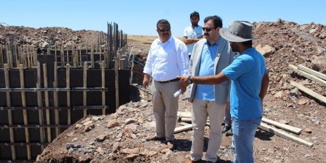 İl Milli Eğitim Müdürü Turan, Siverek’te Okul İnşaatlarını İnceledi