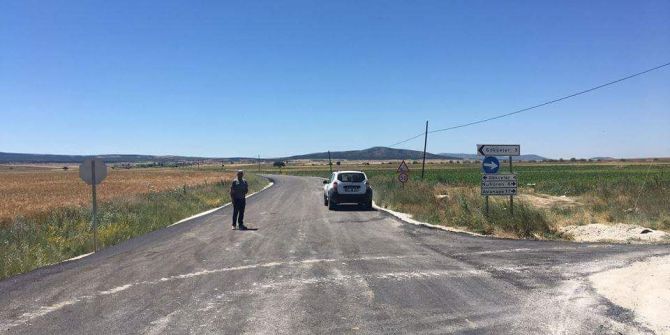 Altıntaş’ta 4 Kilometrelik Sıcak Asfalt Yapım Çalışması Tamamlandı