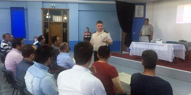 Jandarmadan Özel Güvenlikçilere Eğitim