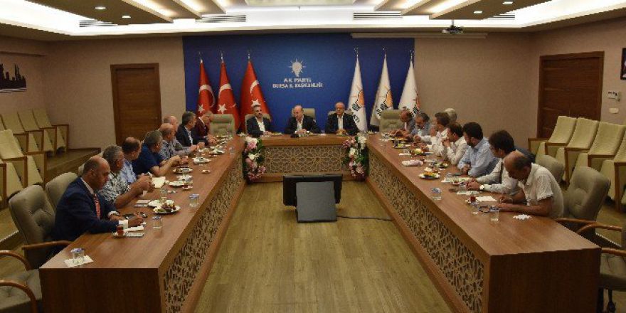 Başkan Torun İlçe Başkanları İle Bir Araya Geldi