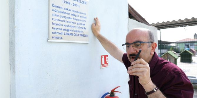 Edirne Hayvan Barınağında Canlı Yayın