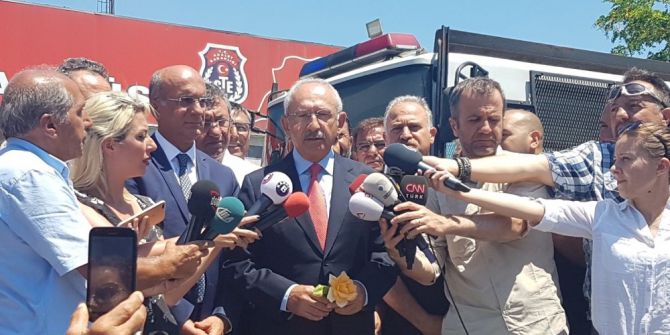 Chp Genel Başkanı Kılıçdaroğlu, Enis Berberoğlu’nu Cezaevinde Ziyaret Etti