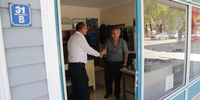 Başkan Duruay’dan Esnaf Ziyareti