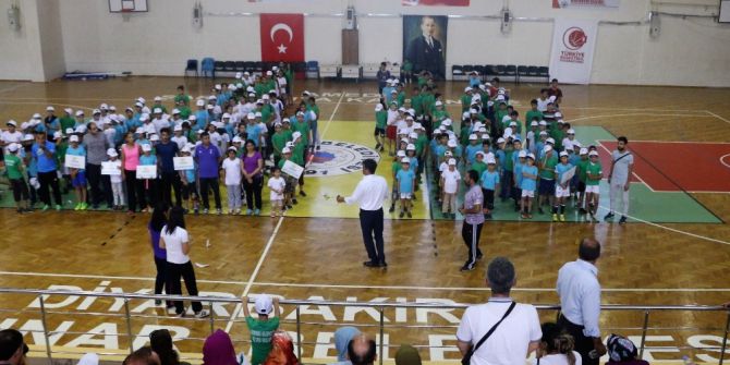 Kayapınar Yaz Spor Kurslarına Yoğun İlgi