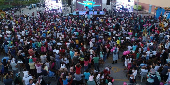 Başkan Akyürek Konya Çocuk Festivali’nde Çocuklarla Buluştu
