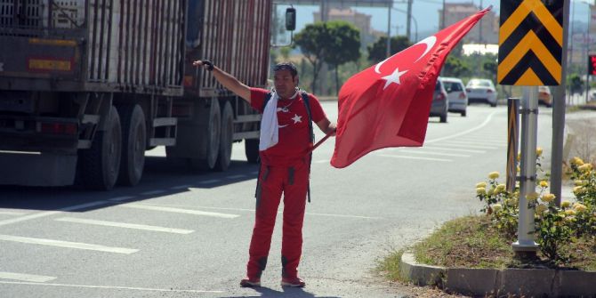 15 Temmuz Şehitleri İçin Ankara’ya Yürüyor