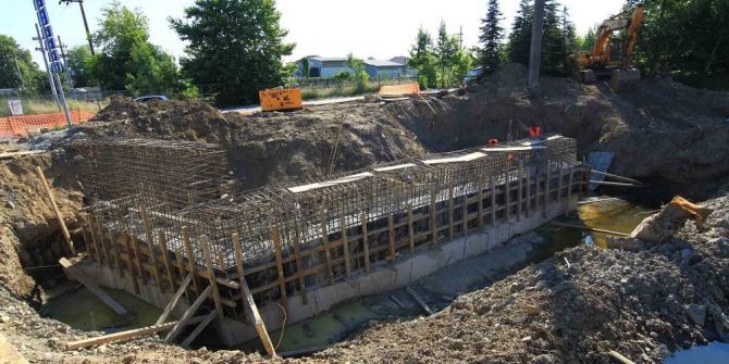 İlk Adım Köprüsü’nün Ayakları Tamamlanıyor