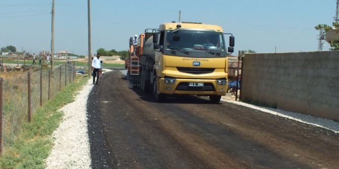 Akçakale Kırsalında Asfalt Atağı