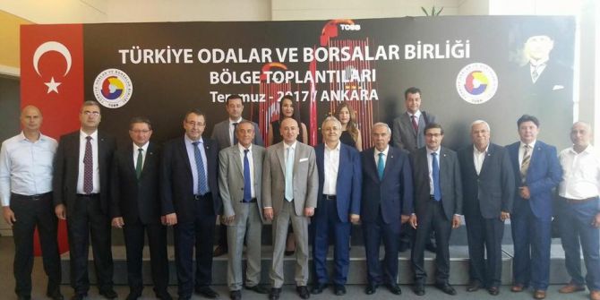 Ege Bölgesi’ndeki Oda Ve Borsalar Tobb’da Buluştu