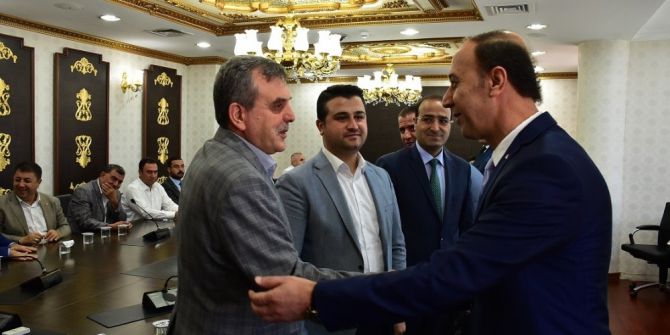 Ak Parti Teşkilatı Vali Erin İle Buluştu