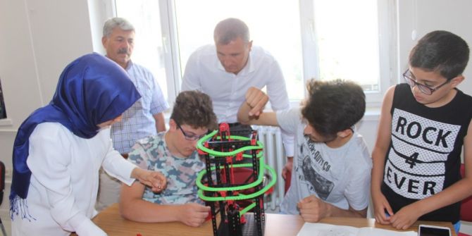 Adıyaman’da Robot Kursu Açıldı