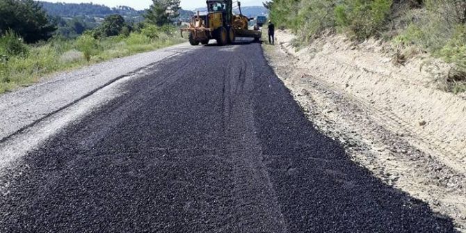 Gördes Yollarında Hummalı Çalışma