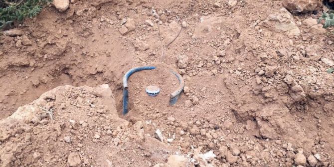 Mardin’de Yola Tuzaklanan Eyp İmha Edildi