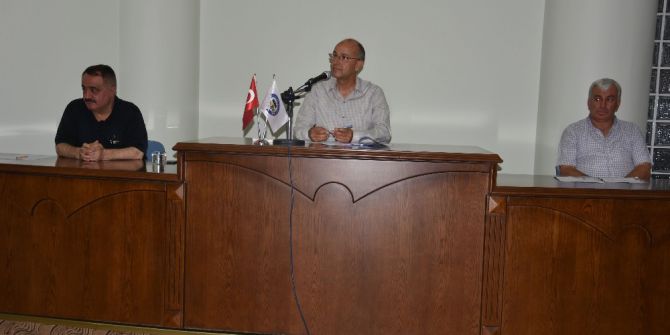 Nazilli Belediye Meclisi Temmuz Ayı Toplantısı Yapıldı