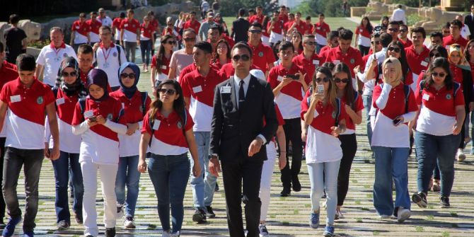 Şehit Ve Gazi Çocuklarından Anıtkabir’e Ziyaret