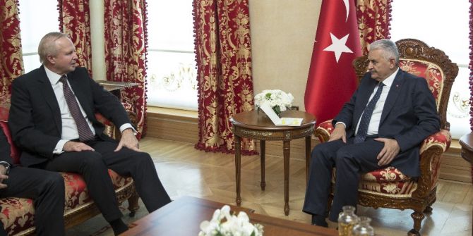 Başbakan Yıldırım, Bp Grup Ceo’su Dudley’i Kabul Etti