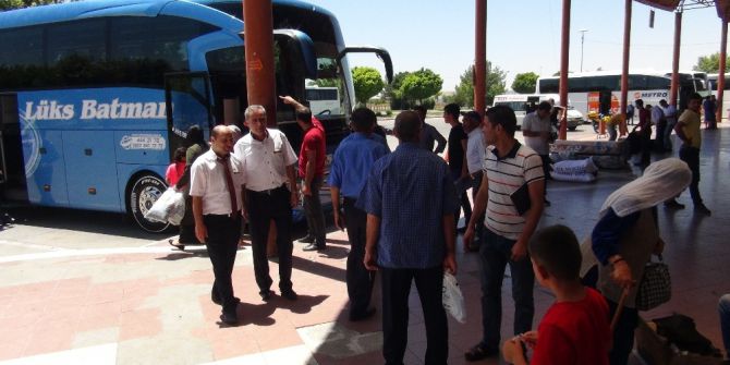 Batman’da Dönüş Yolcuğu Başladı