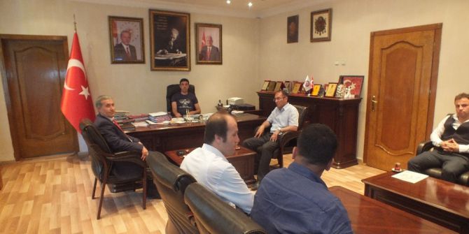 Tkdk İl Koordinatörü Uygur’dan Kaymakam Kırlı’ya Ziyaret