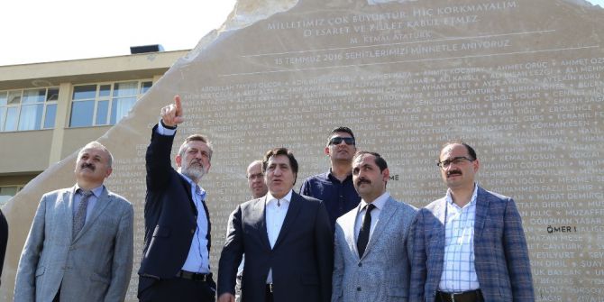 Btso, 15 Temmuz Destanını Anıtla Ölümsüzleştirdi