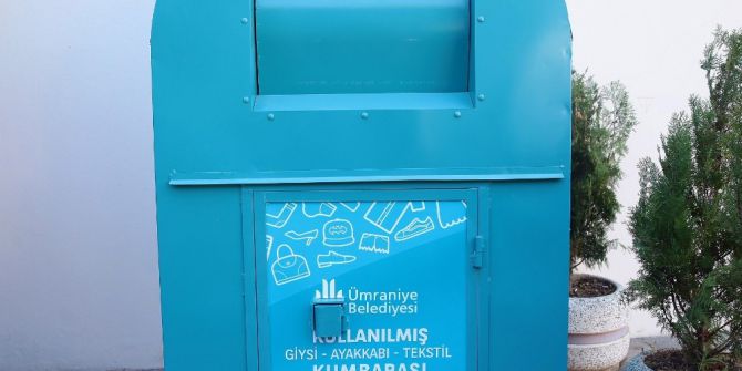 Ümraniye Belediyesi Eski Kıyafetleri Doğaya Yeniden Kazandırıyor