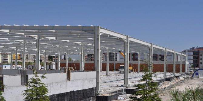 Cihanbeyli’de Kapalı Pazar Alanı Tamamlanıyor