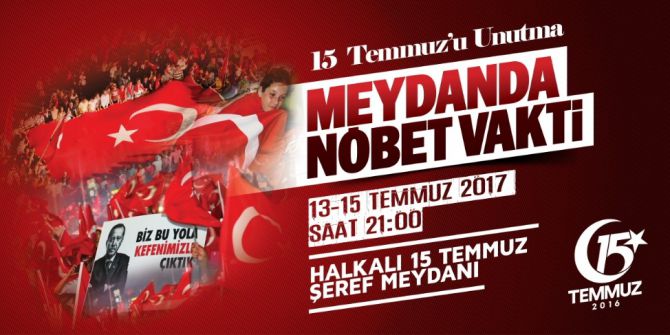 Küçükçekmece Demokrasi Nöbetine Hazır