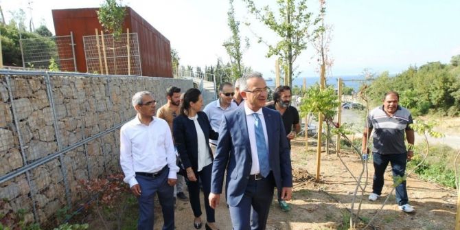 Başkan Köşker Macera Parkında İncelemelerde Bulundu