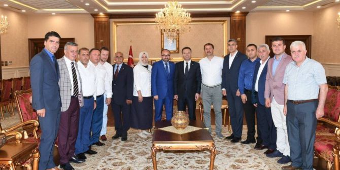 Başkan Üzülmez’den Vali Aksoy’a Ziyaret