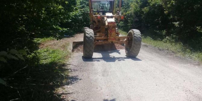 Körfez’de Köy Yolları Yenileniyor