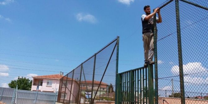 Kapalı Pazaryerinde Güvenlik Önlemi Alındı