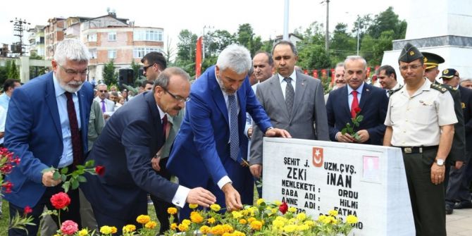 15 Temmuz Şehitleri Anıldı