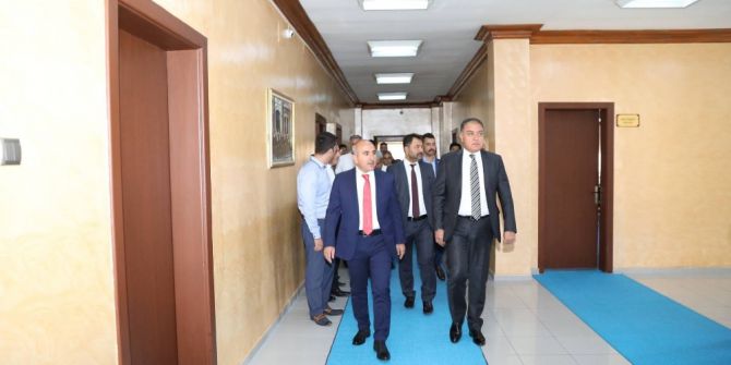Vali Tekinarslan Belediye Başkanı Kara’yı Ziyaret Etti