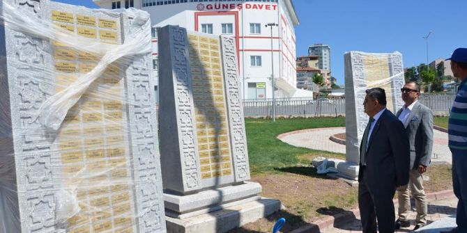 15 Temmuz Demokrasi Ve Milli Birlik Anıtı Dikildi