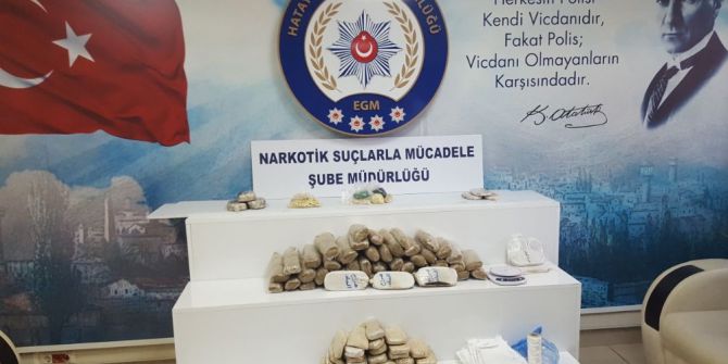 Hatay’da Uyuşturucu Operasyonu
