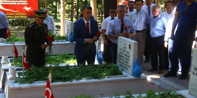 15 Temmuz Şehitleri Anıldı