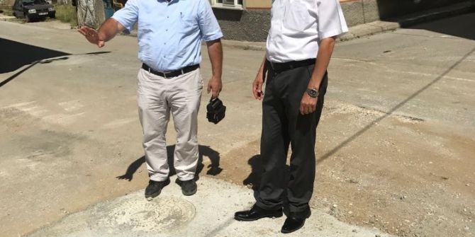 Bozüyük’te Alt Yapı Çalışmaları Hız Kazandı