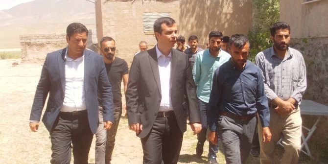 Kaymakam Vardar’dan Şehit Ahi’nin Ailesine Ziyaret