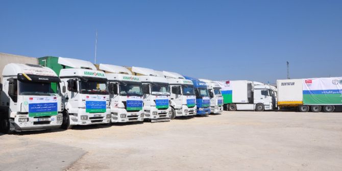 İhh’dan Suriye Halkına 2 Bin 264 Tırlık Yardım