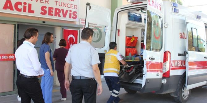 Çatıdan Düşen Su Tesisatçısı Yaralandı