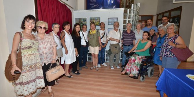 Foça’da Engelli Vatandaşlar Yararına Resim Sergisi