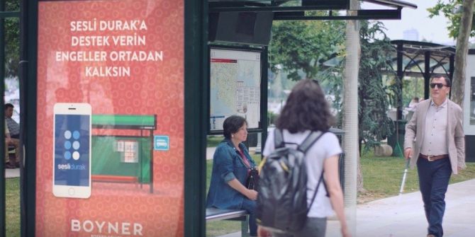 Görme Engelliler İçin Tasarlanan ’Sesli Durak’ Projesi Basına Tanıtıldı