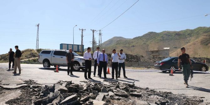 Bitlis’te Asfalt Startı Verildi