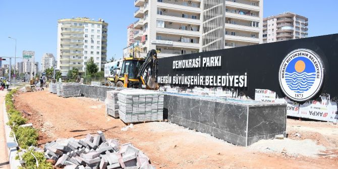 Demokrasi Kavşağı’na Demokrasi Parkı Yapılıyor